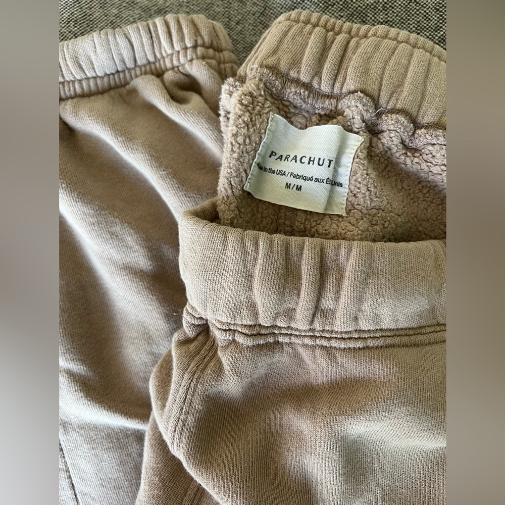 Parachute Home Sweatpants Tan sz. medium unisex
